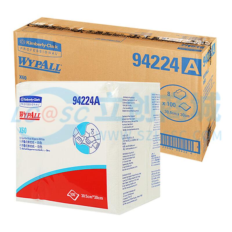 94224A WYPALL®劲拭®X60 通用型擦拭布（折叠式）