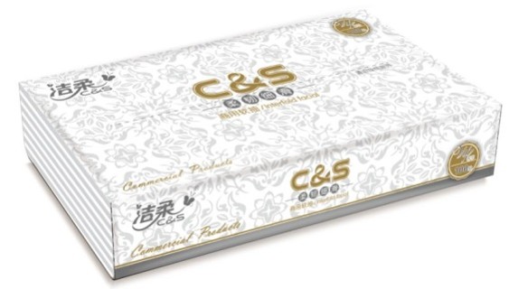 JR054-01N洁柔商用100抽抽取式纸面巾