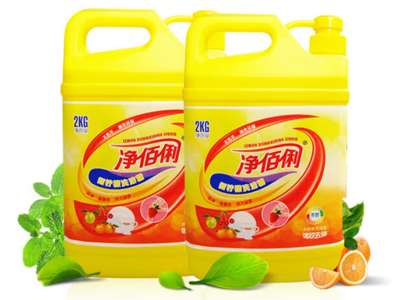 柠檬餐具洗洁精2KG