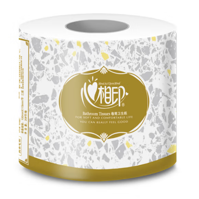 BT110 商用（金色）三层卫生纸（100粒）