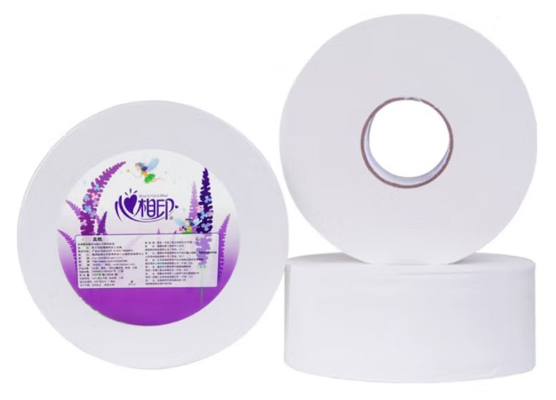 ZB022薰衣草三层180米大盘卫生纸（12卷）