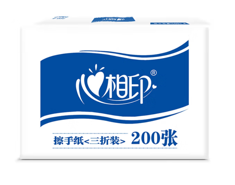 CS001 商用（蓝色）袋装擦手纸（20包）