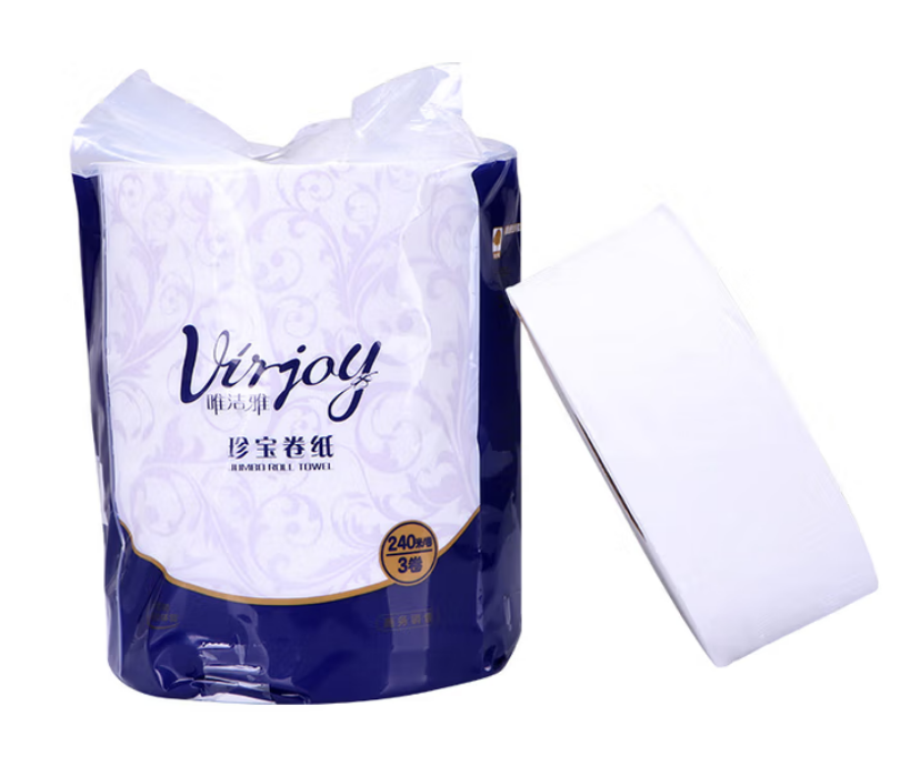 唯洁雅2层平纹240米 珍宝卷纸