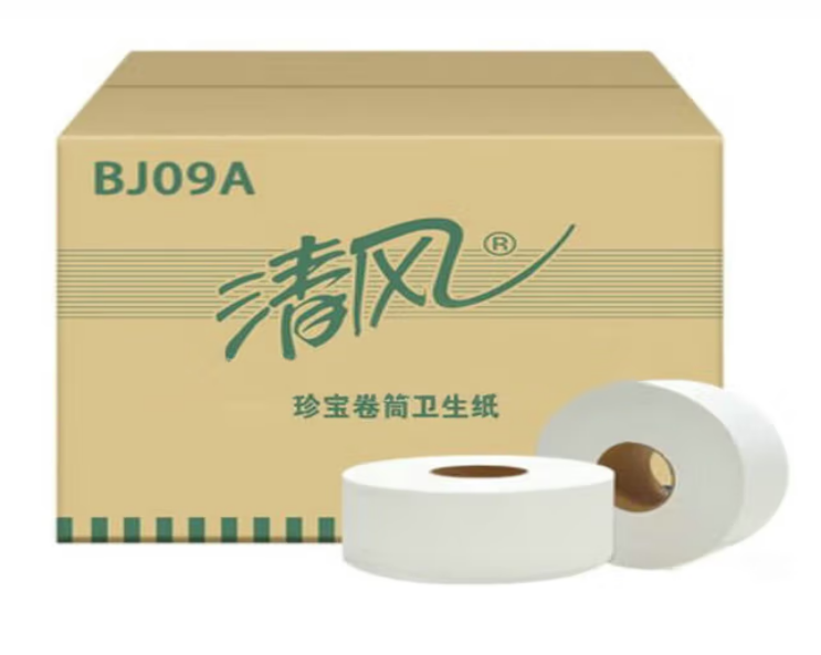 清风1层平纹500米 珍宝卷纸