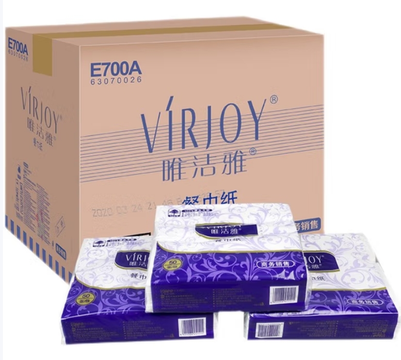 唯洁雅2层50张420餐巾纸